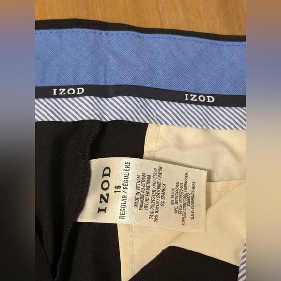 Izod Boys Dress Pants - Picture 3 of 3